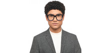 Load image into Gallery viewer, Grey Square Full Rim Unisex Eyeglasses by John Jacobs-209071
