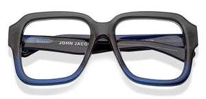 Grey Square Full Rim Unisex Eyeglasses by John Jacobs-209071