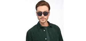 Blue Square Full Rim Women Sunglasses by John Jacobs-209434