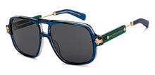 Load image into Gallery viewer, Blue Square Full Rim Women Sunglasses by John Jacobs-209434