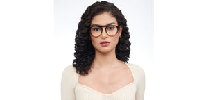 Aviator Full Rim Unisex Eyeglasses by John Jacobs-205976