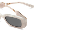 Load image into Gallery viewer, Grey Rectangle Full Rim Women Sunglasses by John Jacobs-209441