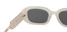 Load image into Gallery viewer, Grey Rectangle Full Rim Women Sunglasses by John Jacobs-209441