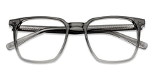 Load image into Gallery viewer, Grey Aviator Full Rim Unisex Eyeglasses by Vincent Chase-150607