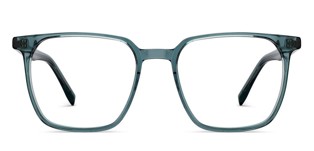 Grey Square Full Rim Unisex Eyeglasses by Vincent Chase-211254