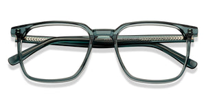 Grey Square Full Rim Unisex Eyeglasses by Vincent Chase-211254
