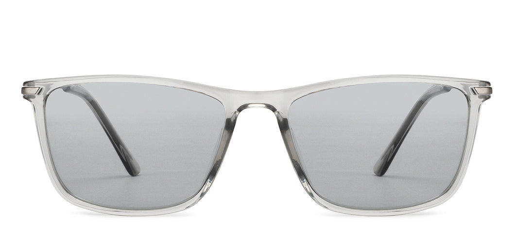 Grey Wayfarer Full Rim Unisex Sunglasses by Vincent Chase Polarized-200457