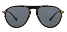 Load image into Gallery viewer, Gold Aviator Full Rim Unisex Sunglasses by Lenskart STUDIO-205474