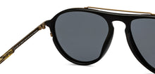 Load image into Gallery viewer, Gold Aviator Full Rim Unisex Sunglasses by Lenskart STUDIO-205474