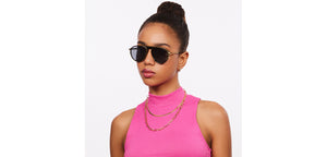Gold Aviator Full Rim Unisex Sunglasses by Lenskart STUDIO-205474