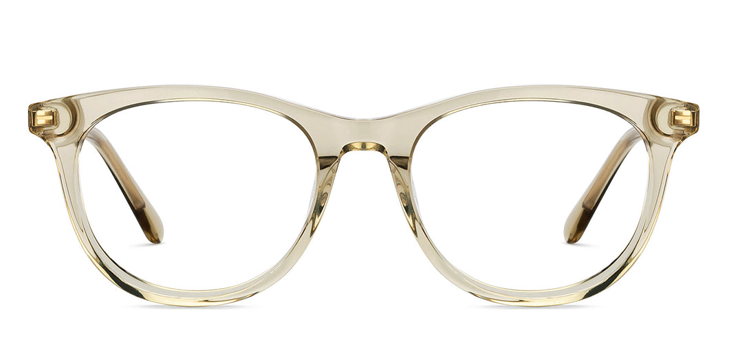 Grey Cat Eye Full Rim Women Eyeglasses by Fossil-206631