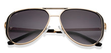 Load image into Gallery viewer, Black Aviator Full Rim Unisex Sunglasses by Vincent Chase-208811