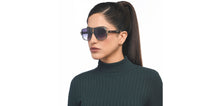 Load image into Gallery viewer, Green Square Full Rim Women Sunglasses by John Jacobs-209435