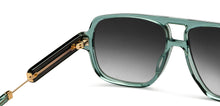 Load image into Gallery viewer, Green Square Full Rim Women Sunglasses by John Jacobs-209435