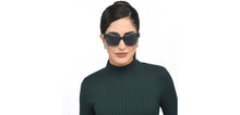 Load image into Gallery viewer, Green Wayfarer Full Rim Women Sunglasses by John Jacobs-209443