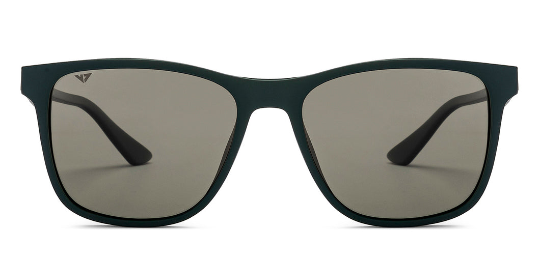 Green Wayfarer Full Rim Unisex Sunglasses by Vincent Chase Polarized-209595