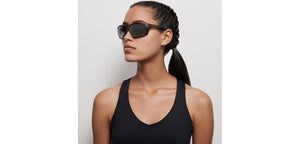 Grey Sports Full Rim Unisex Sunglasses by Lenskart Boost-209853