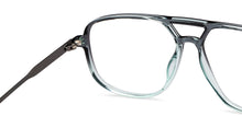 Load image into Gallery viewer, Grey Aviator Full Rim Unisex Eyeglasses by Lenskart Air-201283