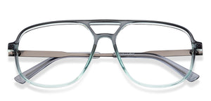 Grey Aviator Full Rim Unisex Eyeglasses by Lenskart Air-201283