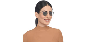 Gunmetal Geometric Full Rim Unisex Sunglasses by Lenskart STUDIO-207742