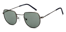 Load image into Gallery viewer, Gunmetal Geometric Full Rim Unisex Sunglasses by Lenskart STUDIO-207742