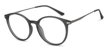Load image into Gallery viewer, Grey Round Full Rim Unisex Eyeglasses by Lenskart Air-151659
