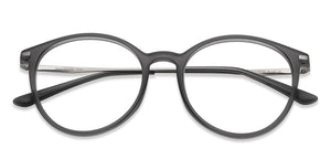 Grey Round Full Rim Unisex Eyeglasses by Lenskart Air-151659