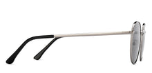 Load image into Gallery viewer, Gunmetal Round Full Rim Unisex Sunglasses by Vincent Chase Polarized-209590
