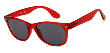 Load image into Gallery viewer, Maroon Square Full Rim Kids Sunglasses by Hooper-212055