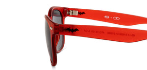 Maroon Square Full Rim Kids Sunglasses by Hooper-212055