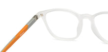 Load image into Gallery viewer, Transparent Square Full Rim Kids Eyeglasses by Hooper-200357