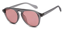 Load image into Gallery viewer, Grey Aviator Full Rim Unisex Sunglasses by Vincent Chase Polarized-212303