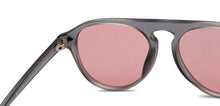 Load image into Gallery viewer, Grey Aviator Full Rim Unisex Sunglasses by Vincent Chase Polarized-212303