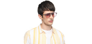 Grey Aviator Full Rim Unisex Sunglasses by Vincent Chase Polarized-212303