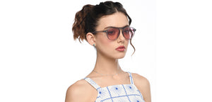 Grey Aviator Full Rim Unisex Sunglasses by Vincent Chase Polarized-212303