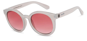 Grey Round Full Rim Kid Sunglasses by Hooper-200323