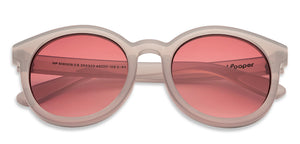 Grey Round Full Rim Kid Sunglasses by Hooper-200323
