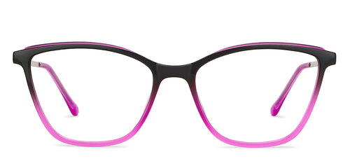 Grey Cat Eye Full Rim Women Eyeglasses by Lenskart Air-151709