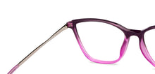Load image into Gallery viewer, Grey Cat Eye Full Rim Women Eyeglasses by Lenskart Air-151709