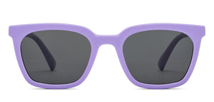 Purple Square Full Rim Kids Sunglasses by Hooper-209618