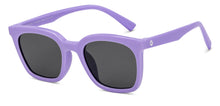 Load image into Gallery viewer, Purple Square Full Rim Kids Sunglasses by Hooper-209618