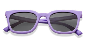 Purple Square Full Rim Kids Sunglasses by Hooper-209618