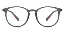 Load image into Gallery viewer, Grey Rectangle Full Rim Unisex Eyeglasses by Lenskart Air-150596