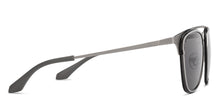 Load image into Gallery viewer, Silver Clubmaster Full Rim Unisex Sunglasses by Vincent Chase-208904