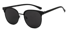 Load image into Gallery viewer, Black Clubmaster Full Rim Unisex Sunglasses by Vincent Chase-209523