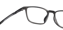 Load image into Gallery viewer, Grey Rectangle Full Rim Unisex Eyeglasses by Lenskart Air-151947