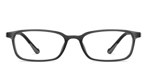 Grey Rectangle Full Rim Unisex Eyeglasses by Lenskart Air-151950