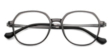 Load image into Gallery viewer, Grey Round Full Rim Unisex Eyeglasses by Lenskart Air-151928