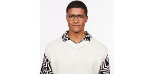 Grey Square Full Rim Unisex Eyeglasses by Lenskart STUDIO-205416