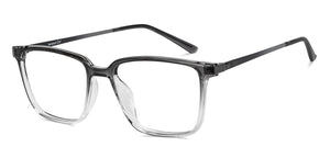 Grey Rectangle Full Rim Unisex Eyeglasses by Lenskart Air-151702